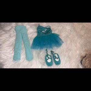 America girl ballerina set
